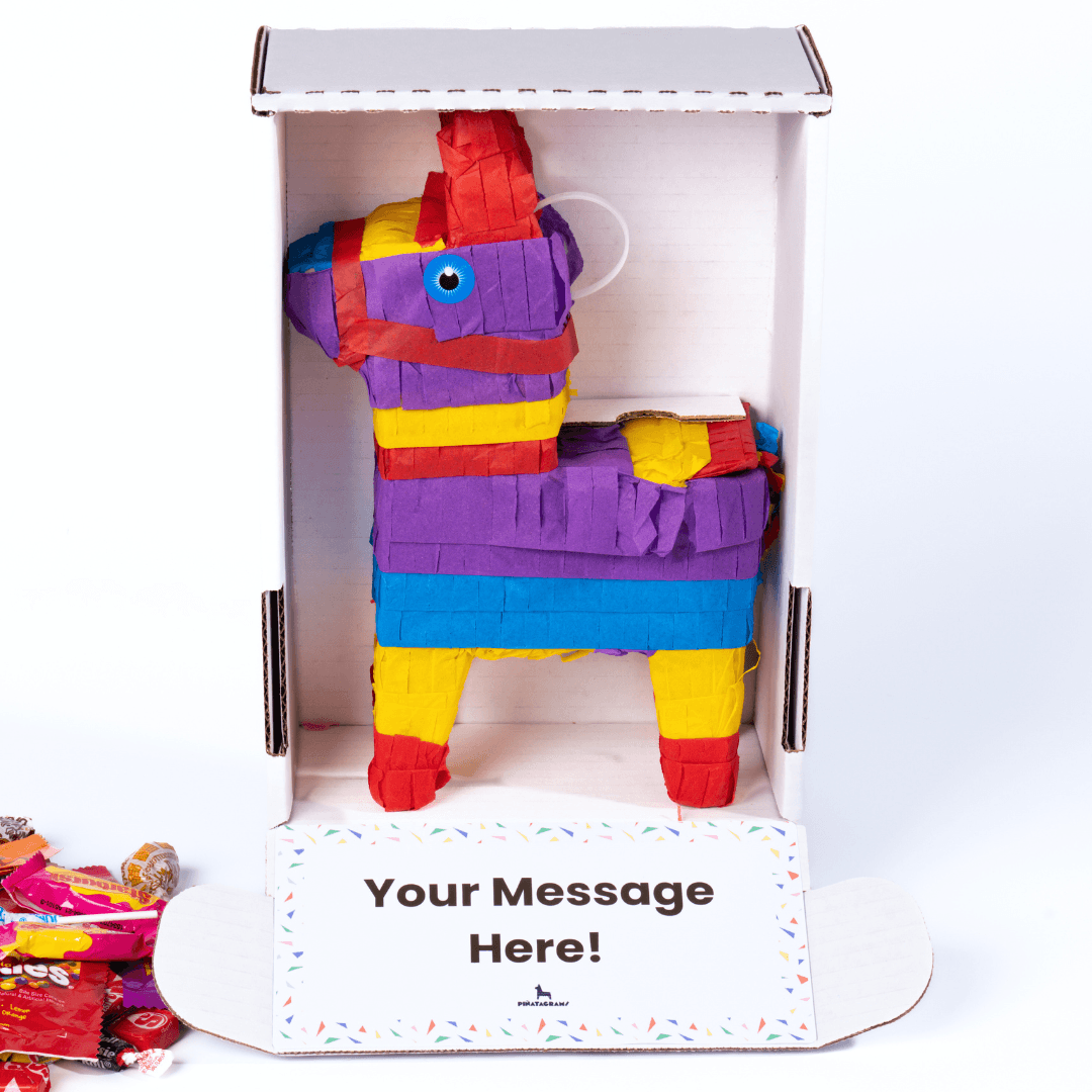 A gift message card on the box's inside flap